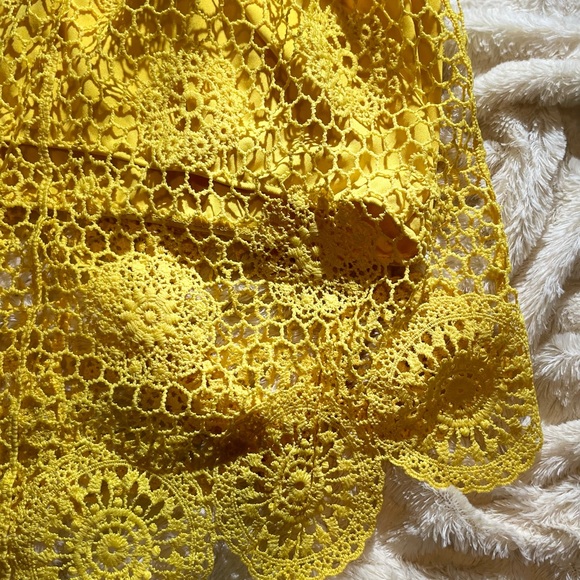 Charollette Russe Yellow Hand-knitted Top - Picture 7 of 14